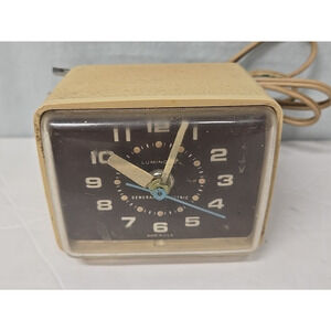 Vintage Luminous General Electric Alarm Clock